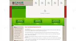 Desktop Screenshot of cavusyemek.com