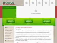 Tablet Screenshot of cavusyemek.com